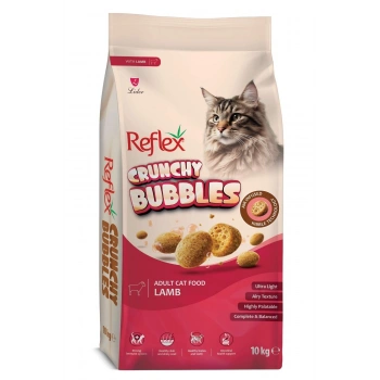 Reflex Crunchy Bubbles Kuzu Etli Yetişkin Kedi Maması 10 Kg