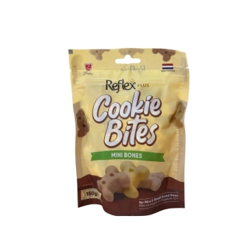 Reflex Plus Cookie Bites Mini Bones Küçük Irk Köpek Ödül Maması 150 Gr