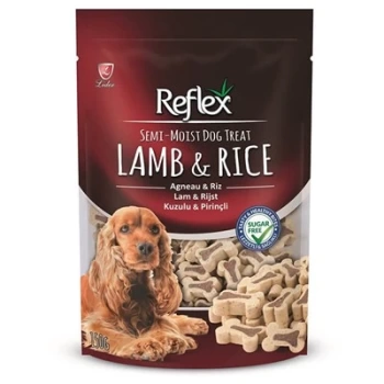 Reflex Semi Moist Lamb Rice Kuzu Etli Yarı Islak Köpek Ödül Maması 150 Gr