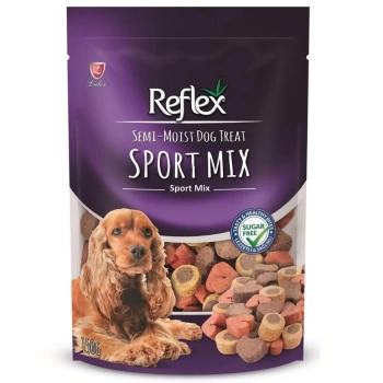 Reflex Semi Moist Sport Mix Yarı Islak Köpek Ödül Maması 150 Gr