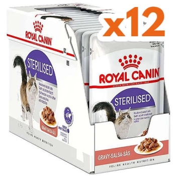 Royal Canin Gravy Sterilised Kısırlaştırılmış Yaş Kedi Maması 85 Gr - 12 Al 10 Öde