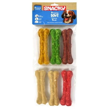 Snacky Munchy Press Kemik Köpek Ödülü 6lı 11.5 cm 255 gr