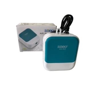 Sobo Sessiz Tek Çıkışlı Akvaryum Hava Motoru 3W. 3 Lt/dk A-Q-003