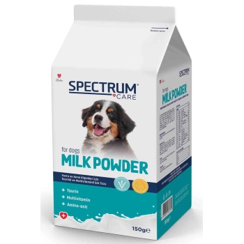 Spectrum Care Yavru Köpekler için Taurin ve Multivitaminli Süt Tozu 150 Gr