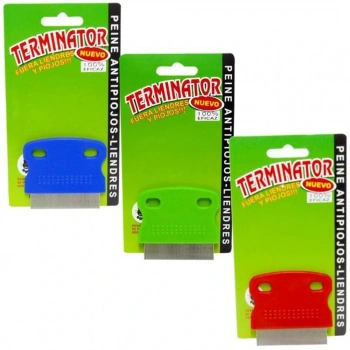 Terminator Kedi Köpek Bit Pire Tarağı 6 cm