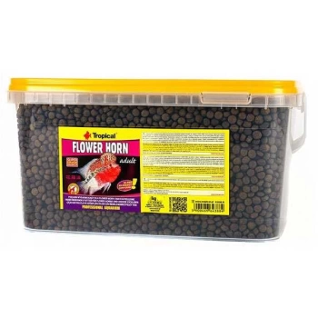 Tropical Flower Horn Adult Pellet Balık Yemi 50 Gram- Açık Paket