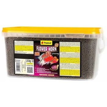 Tropical Flower Horn Young Pellet Balık Yemi 50 Gram- Açık Paket