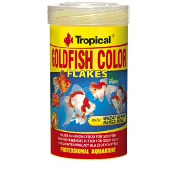Tropical Goldfish Colour Flakes Japon Balıkları İçin Pul Balık Yemi 100 ml 20 GR