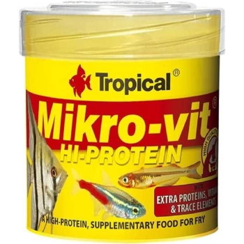 Tropical Mikro-Vit Hi Protein Yavru Balık Yemi 50 ml 32 GR