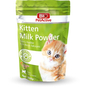 Bio Pet Active Kitten Milk Powder Yavru Kedi Süt Tozu 200 Gr