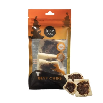 Jose Dog Beef Chips Sığır Etli Köpek Ödülü 60 Gr.