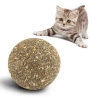 Doğal Catnipli Yenilebilir Kedi Oyun Topu 3.2 cm