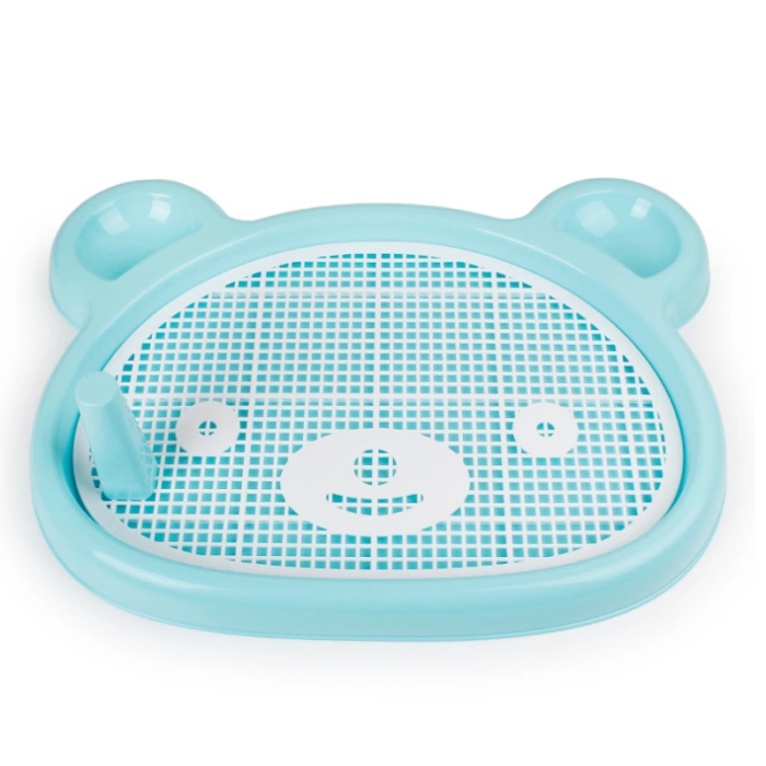 Kulaklı Yavru Köpek Tuvalet Eğitim Seti 63x47x5.5 cm Mavi