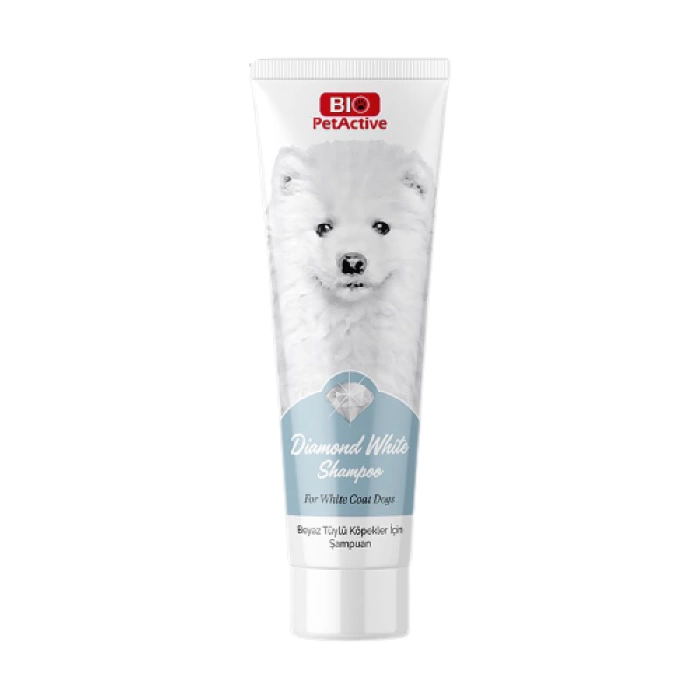 Bio Pet Active White Diamond Dog Beyaz Köpekler İçin Şampuan 250 Ml.