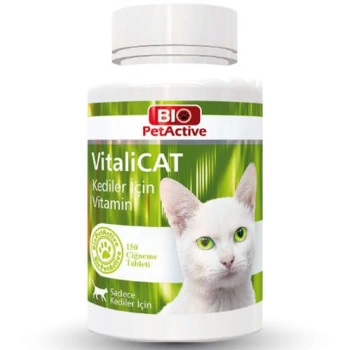 Bio Pet Active Vitalicat Kedi Multi Vitamin 150 Tablet