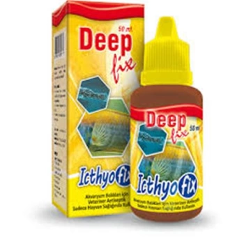 Deep Icthyo-fix Akvaryum Beyaz Benek Balık İlacı 50 ml.