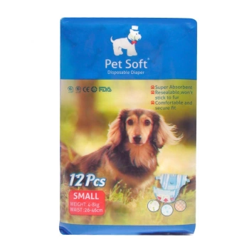 Pet Soft Köpek İçin Alt Tuvalet Bezi Small 26-44cm 12 li