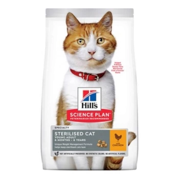 Hills Sterilised Kısırlaştırılmış Tavuklu Yetişkin Kedi Maması 1.5 Kg