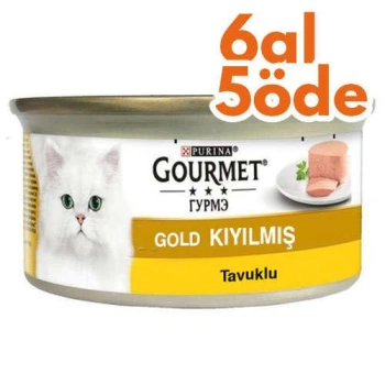 Gourmet Gold Kıyılmış Tavuklu Kedi Konservesi 85 Gr - 6 Al 5 Öde
