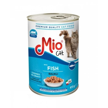 Mio Balıklı Soslu Yaş Kedi Konservesi 415 Gr.