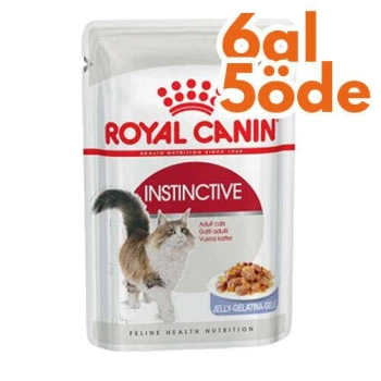 Royal Canin Jelly Instinctive Yaş Kedi Maması 85 Gr - 6 Al 5 Öde