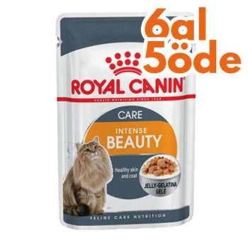 Royal Canin Jelly Intense Beauty Kedi Maması 85 Gr - 6 Al 5 Öde