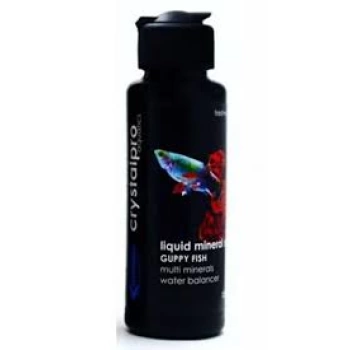 CrystalPro Guppy Minerals Lepistesler İçin Mineral Su Düzenleyici 125 ml.