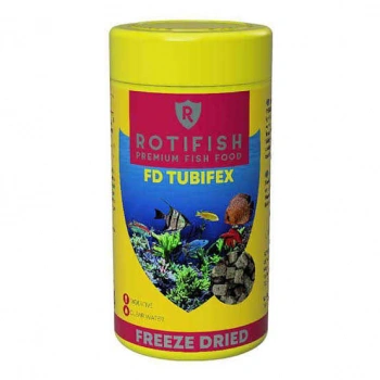Rotifish Tubifex Kurutulmuş Balık Yemi 100 Ml. / 7 Gr.