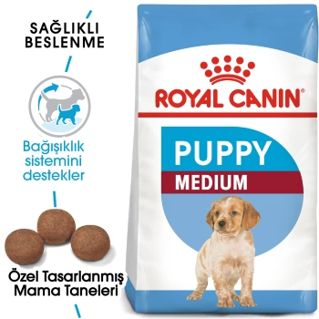 Royal Canin Medium Junior Orta Irk Yetişkin Köpek Maması 4 Kg