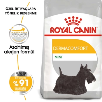 Royal Canin Mini Dermacomfort Küçük Irk Hassas Yetişkin Köpek Maması 3 Kg