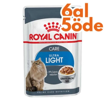 Royal Canin Pouch Ultra Light Diyet Yaş Kedi Maması 85 Gr - 6 AL 5 ÖDE