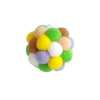 Renkli Ponpon Top Kedi Oyuncağı 7 cm