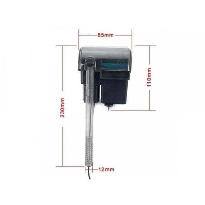 Sobo Şelale Askı Filtre WP-303H 5W. 280 Lt/Saat