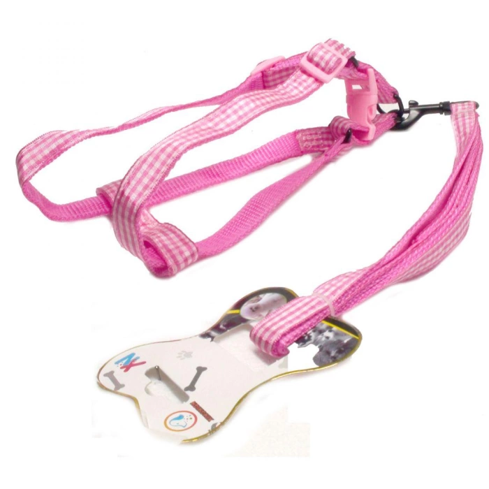 Renkli Köpek Göğüs Tasma Takımı 26-40 cm