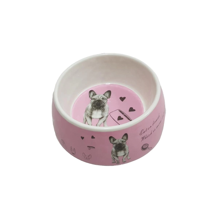 Bobo Kedi Köpek Mama Kabı BO-3153 700 ML Pembe