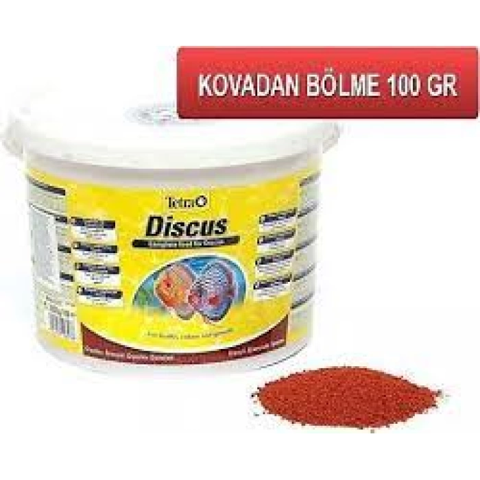 Tetra Discus Granül Balık Yemi 100 Gram - Açık Paket