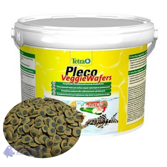 Tetra Pleco Veggie Wafers Vatoz Balık Yemi 50 Gram - Açık Paket