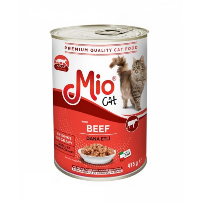 Mio Dana Etli Soslu Kedi Konservesi 415 Gr.