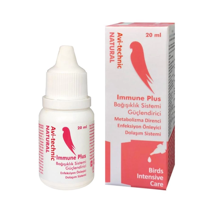 Avi-Technic Natural Immune Plus Kuşlar İçin Enfeksiyon Önleyici 20 ml.