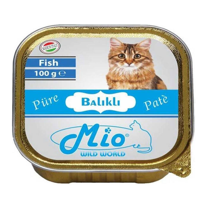 Mio Balıklı Kedi Püre Mama 100 Gr.