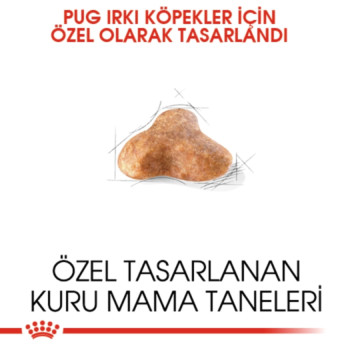 Royal Canin Pug Irkına Özel Yetişkin Köpek Maması 1.5 Kg