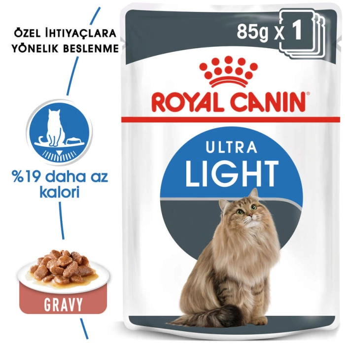 Royal Canin Pouch Ultra Light Diyet Yaş Kedi Maması 85 Gr