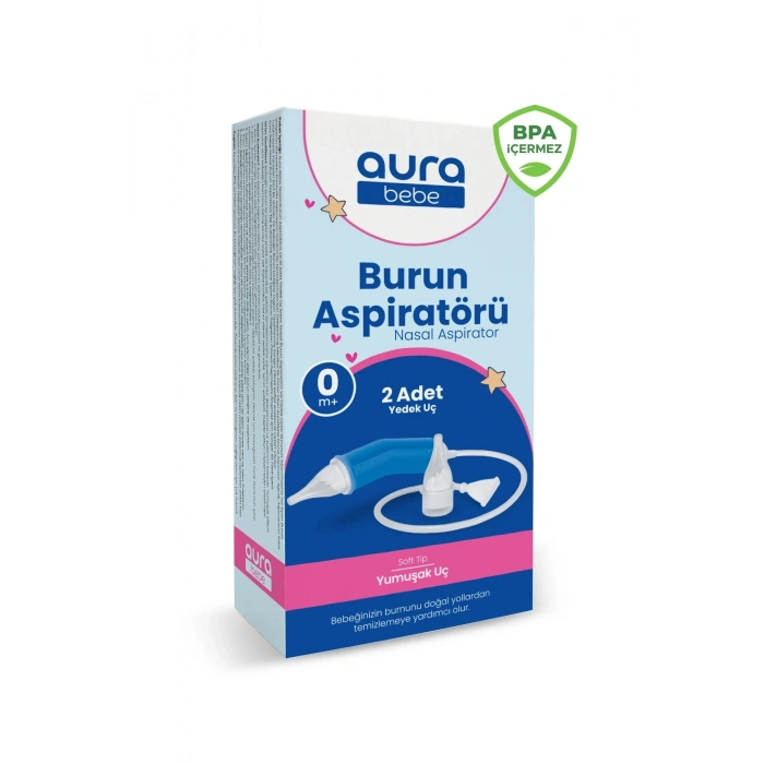 Bebek Burun Aspiratörü ve 2 Adet Yedek Uç