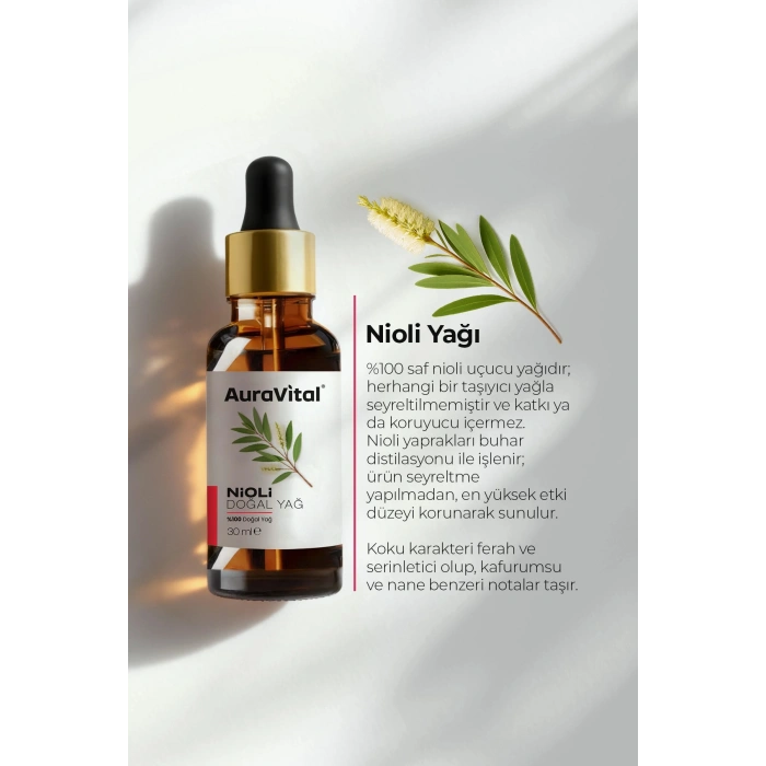 Niaouli Bakım Yağı 30 ml %100 Saf ve Doğal