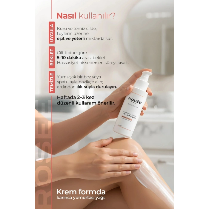 Epilasyon Sonrası Tüy Azaltıcı & Nemlendirici Karınca Yumurtası Kremi | 100ml
