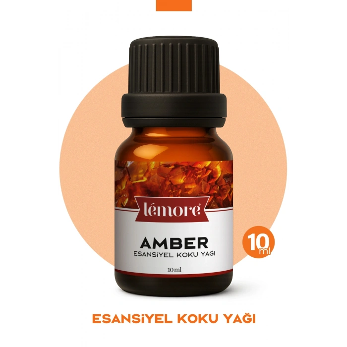 Amber Esansiyel Uçucu Koku Yağı Buhurdanlık Yağı Difüzör Esansı Küre 10ml