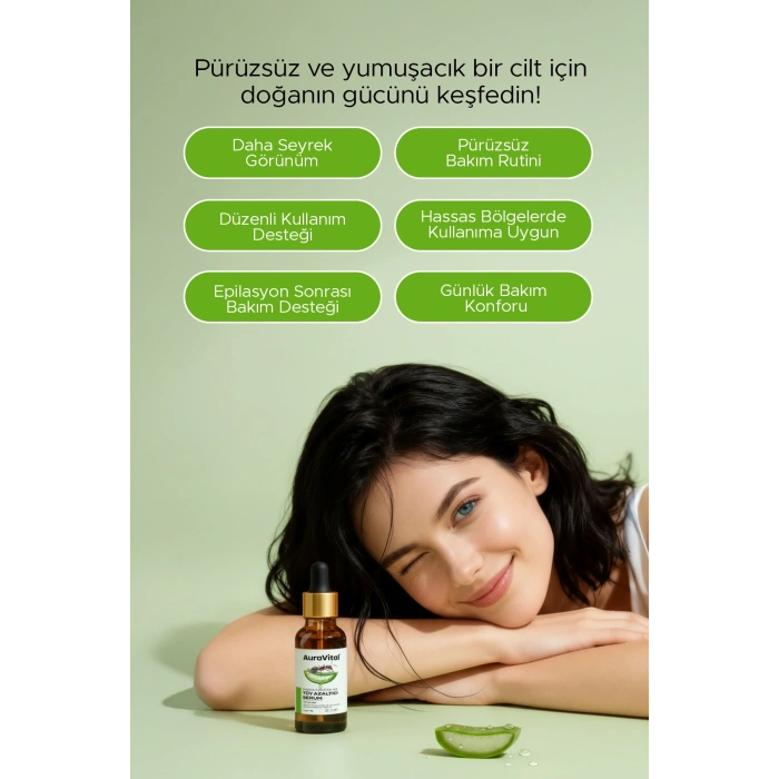 Tüy Azaltıcı Serum Karınca Yumurtası Yağı ve Aloe Vera 30 Ml Tüy Azaltıcı, Epilasyon Sonrası Cilt Ba