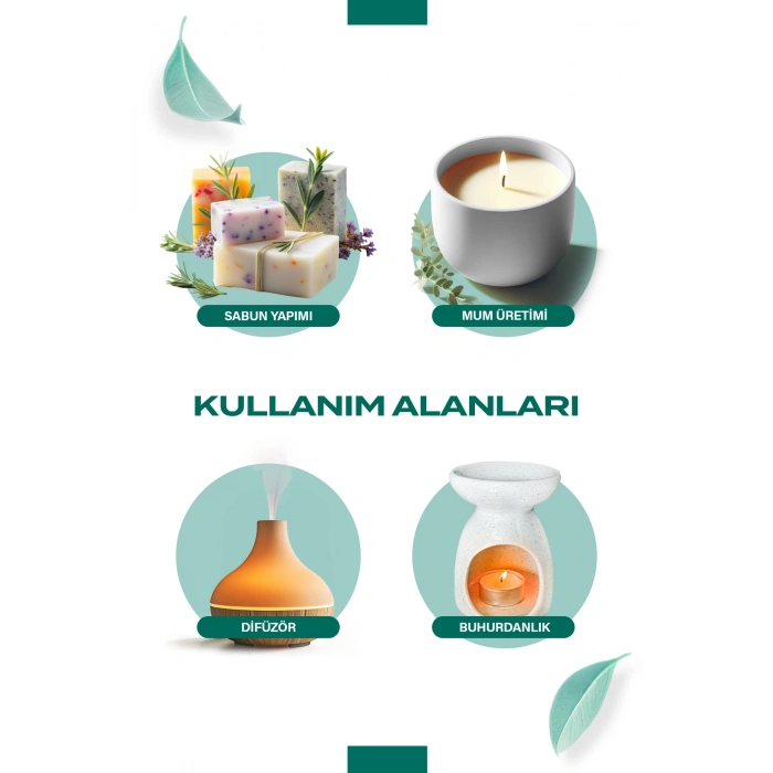 Yasemin Koku Yağı Buhurdanlık Yağı Difüzör Esansı Küre 10ml