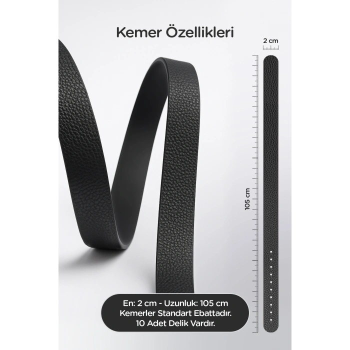 Özel Gold Tokalı Siyah Kadın Kemeri, Pantolon Kemeri, Gömlek Kemeri, Ceket kemeri, Elbise Kemeri