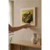 Vincent Van Gogh -A Pair of Shoes Taş Tablo - Doğal Ahşap Çerçeveli Taş Tablo